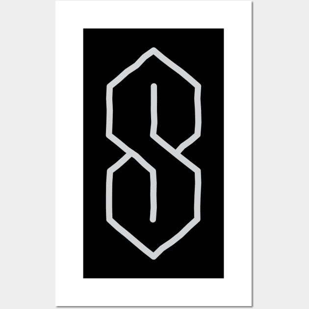 Cool S Symbol Wall Art by avperth